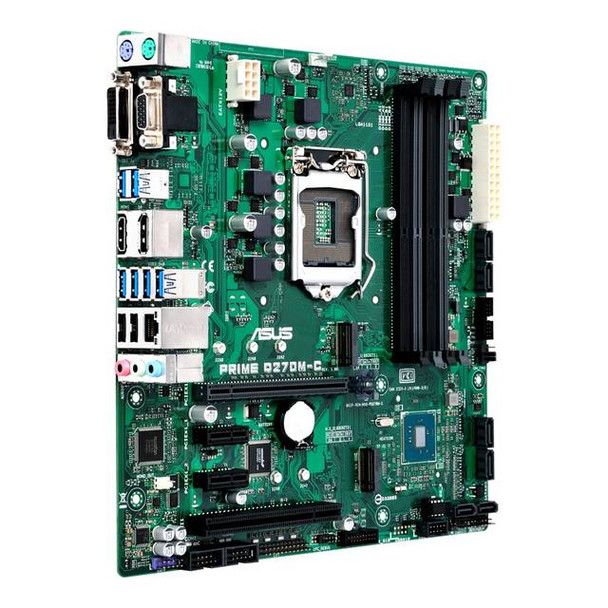 Asus PRIME Q270M-C/CSM LGA1151/ Intel Q270/ DDR4/ SATA3&USB3.0/ M.2/ A&GbE/ MicroATX Motherboard