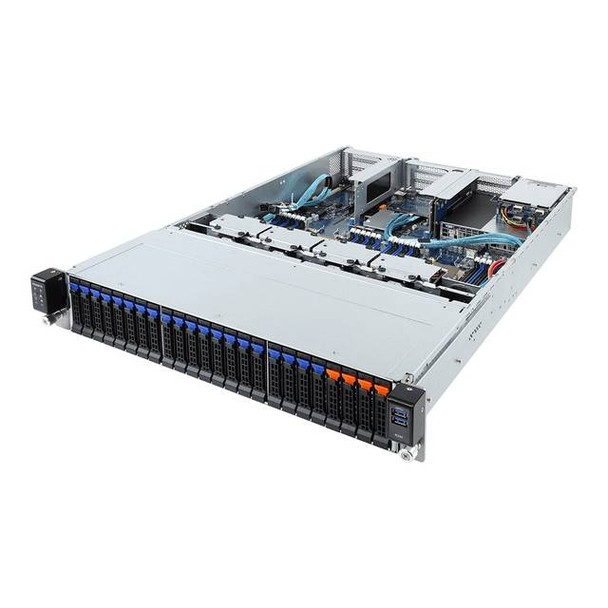 GIGABYTE R281-N40 Dual LGA3647/ Intel C621/ DDR4/ V&3GbE 2U Rackmount Server Barebone System