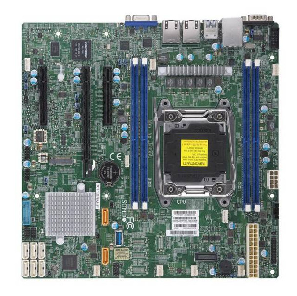 Supermicro MBD-X11SRM-F-O LGA2066/ Intel C422/ DDR4/ SATA3&USB3.0/ V&2GbE/ MicroATX Server Motherboard