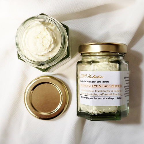 EYE + FACE BUTTER | botanical infused with caffeine, rose + frankincense