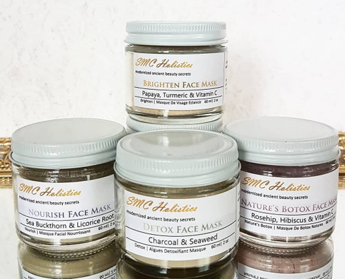 FACE MASKS | clays, extracts + botanicals