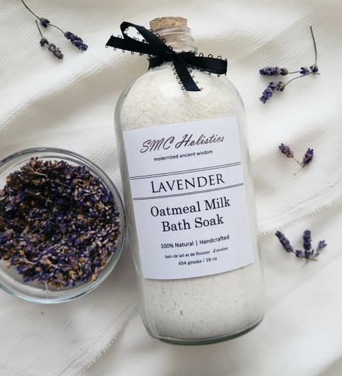 WILD LAVENDER | oat + milk bath soak