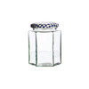 Hexagonal Twist Top Jar (CDU of 12), 280ml