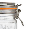 Square Clip Top Jar, 250ml / 9 x 8.5cm