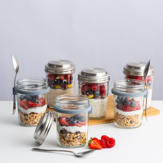 Breakfast Jar Set, 350ml Breakfast Jar Set, 350ml