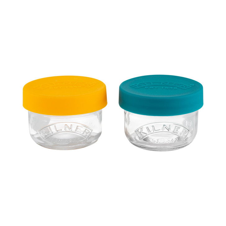 Snack and Store Pots (Set of 2), 125ml