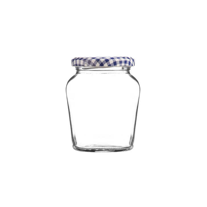 Round Curved Twist Top Jar (CDU of 12), 260ml