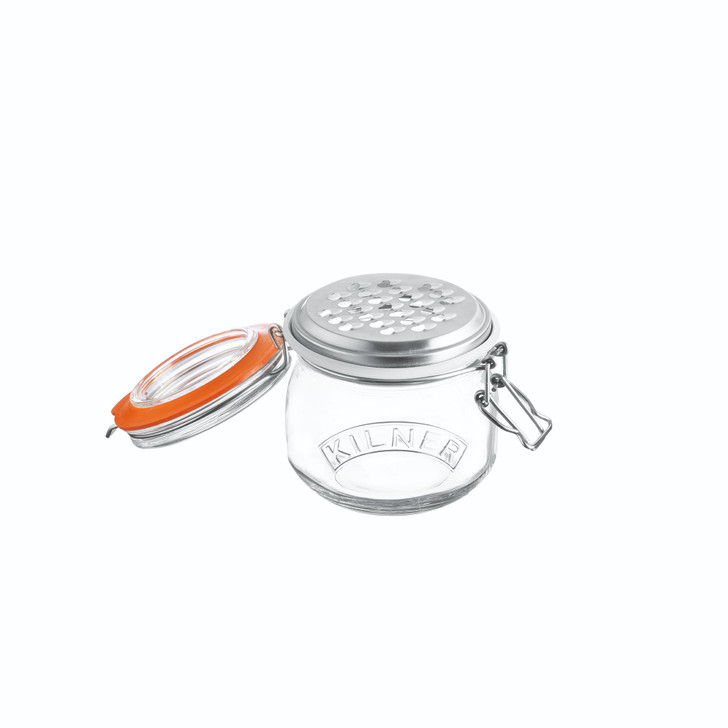 Clip Storage Jar with Grater Lid, 500ml