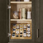 KraftMaid Keurig Coffee Pod Holder K-Cup Organizer Shelf