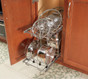 Tiered Pan and Lid Storage Pull-out Kit