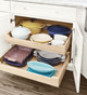 KraftMaid Deluxe Dovetailed Roll-Out Cabinet Pull-Out Trays