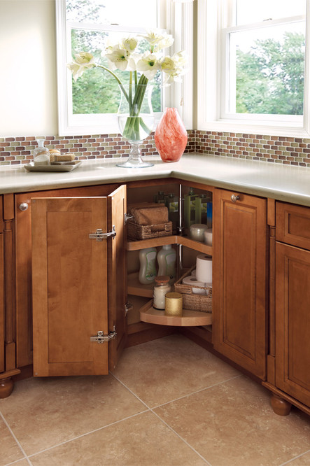 Vanity Wood Lazy Susan