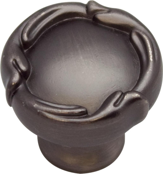 KraftMaid Decorative Hardware Bordeaux Collection - Antique Nickel Knob