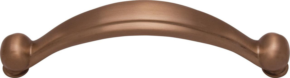 KraftMaid Decorative Hardware Callister Collection - Brushed Bronze Pull 3-25/32 in