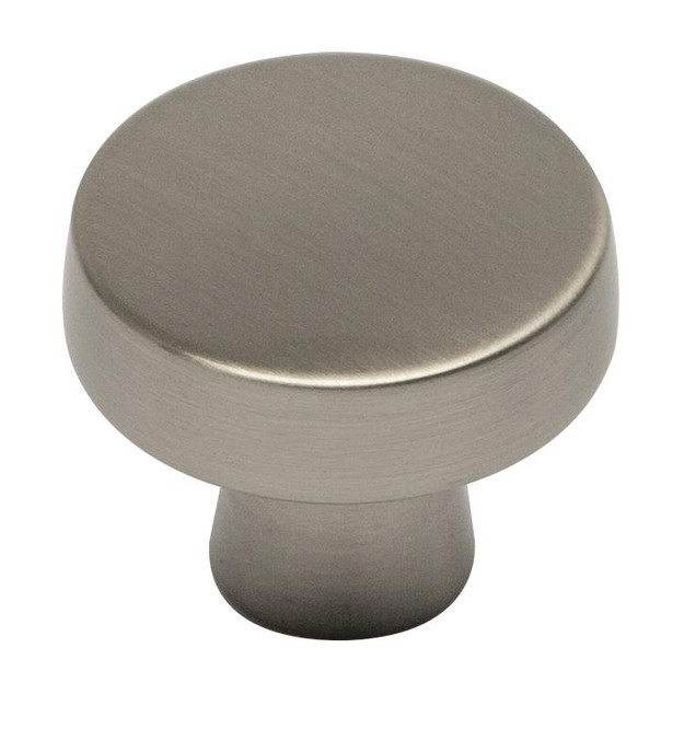 KraftMaid Decorative Hardware Keene Collection - Satin Nickel Round Knob KraftMaid Decorative Hardware Keene Collection - Satin Nickel Round Knob
