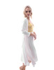 HOME APPAREL LACE CUP BALLERINA GOWN IVORY W/ BUTTERCUP LACE