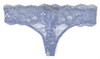 ALL LACE AMOUR THONG FRENCH BLUE/EGGSHELL