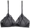 FLAUNT TRIANGLE SOFT BRA BLACK