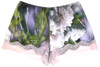 CLASSIC SILK TAP SHORT PRINTED ENCHANTED GARDEN