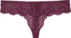 ALL LACE CLASSIC THONG ROSEWOOD