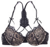 ALL LACE CLASSIC U/W T-BACK BRA BLACK