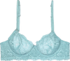 ALL LACE CLASSIC UNDERWIRE BRA SEA GLASS