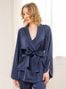 HOLLYWOOD SMOKING JACKET NAVY