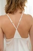 HOLLYWOOD CROPPED CAMI ECRU