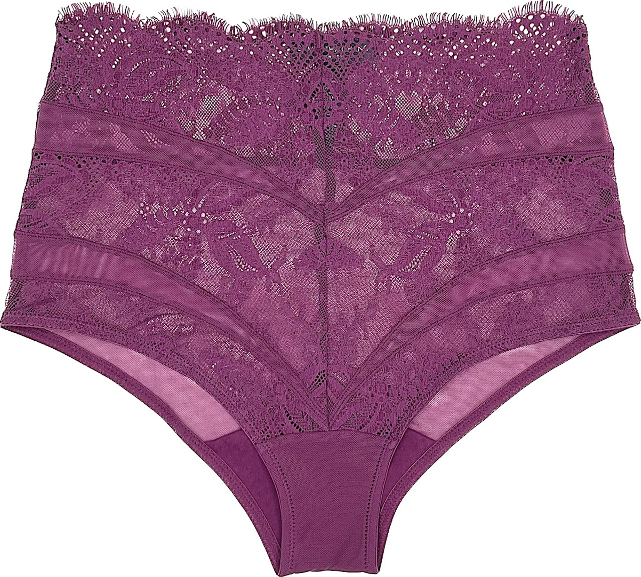 Soma Women's Embraceable Lace Boyshort Underwear In Drama Blooms