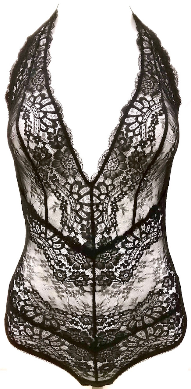 Dark Desire Lace Bodysuit [B] [PLUS]