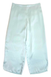 CLASSIC SILK CROPPED PJ PANT CLEARWATER
