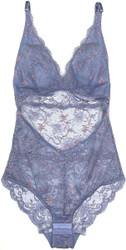 ALL LACE AMOUR BODYSUIT PERIWINKLE/ BERRIES