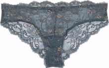 ALL LACE AMOUR BRIEF HARBOR MIST/SAND