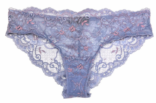 ALL LACE AMOUR BRIEF PERIWINKLE/BERRIES