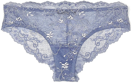 ALL LACE AMOUR BODYSUIT FRENCH BLUE/EGGSHELL - Samantha Chang
