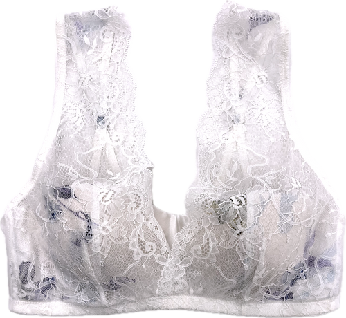 AMOUR SILK LOLA BRA TOP PRINTED SPRING PRAIRIE COMBO
