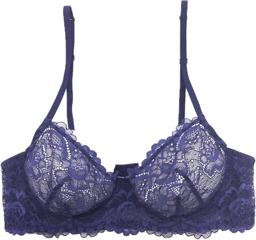 ALL LACE CLASSIC UNDERWIRE BRA LAPIS