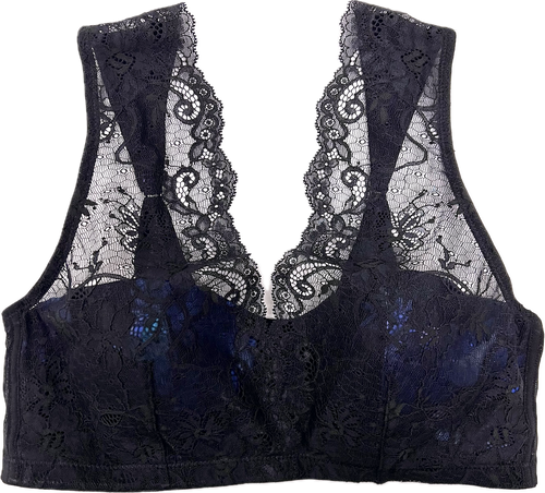 AMOUR SILK LOLA BRA TOP PRINTED ENCHANTED BLOSSOMS
