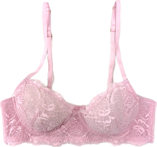 ALL LACE CLASSIC UNDERWIRE BRA MAGNOLIA
