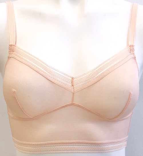 JET SET OUR FAVORITE LONGLINE BRA POWDER