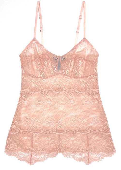 ALL LACE CLASSIC PYRAMID CAMI CHERRY BLOSSOM - Samantha Chang