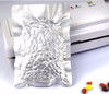 5.75" x 2.88" Heat Seal Aluminum Foil Vacuum Bag 3 Sides Sealed Storage Bag, pack of 100