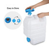 CAMPMAX Water Container with Spigot, 4 Gallon Portable Water Storage for Camping (15L New)