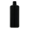 100mL Miron Euro Round Glass Bottle w/ Black Metal Sprayer