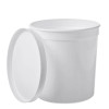 White Disposable Containers # 64 Oz. - Case of 50