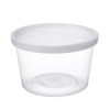 Economical Containers With Recessed Lids # 16 Oz. Case of 500