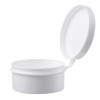 1 Oz. Maxi Poly-Cons With Attached Lid # White, 2 Dia. x 1 H - Pkg/100