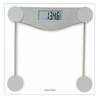 Salter Glass Digital Bath Scale First Digital Bath Scale for Body Weight in the E-Tech Series, Clear