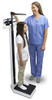 DETECTO 339 Physician's Scale with Height Rod, Dual Reading, 440 LB x 4 OZ / 200 KG x 100 G