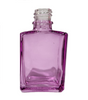 1 oz Purple SQUARE Glass Bottle w/ 18-415 Tamper Evident Neck Finish